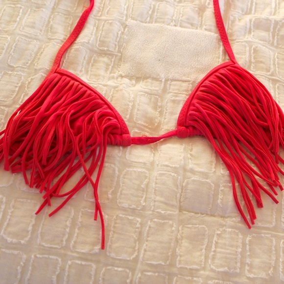 Bikini fringed top by Stone Fox Swimwear - Picture 1 of 4